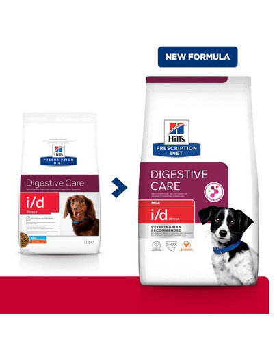 HILL'S Prescription Diet Canine i/d Stress Mini Alimento per cani di razza miniaturizzata 6 kg