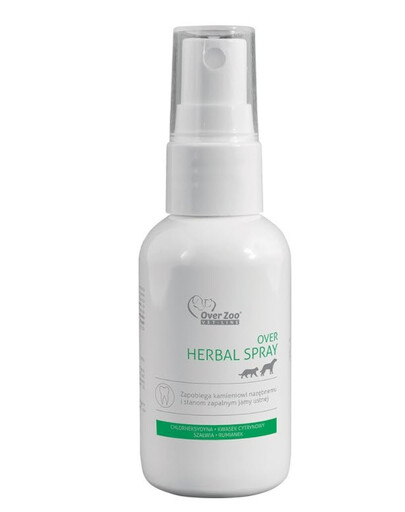 OVER ZOO Herbal Spray 50ml contro il tartaro