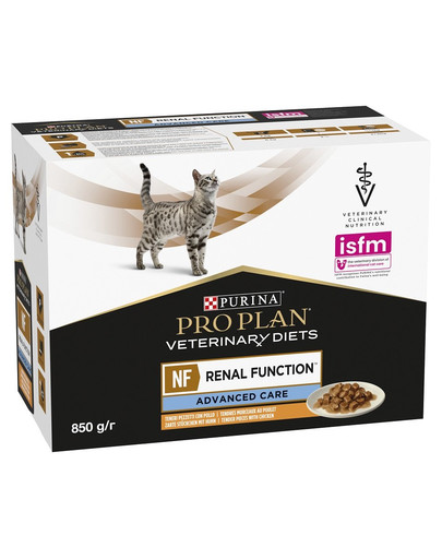 PURINA PRO PLAN Veterinary Diet Feline Advanced Care Pollo 10x85g