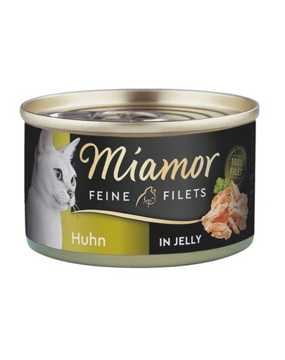 MIAMOR Feline Filetti di pollo in gelatina 100 g