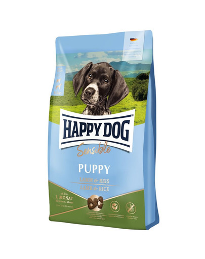 HAPPY DOG Sensible Puppy agnello e riso 4 kg