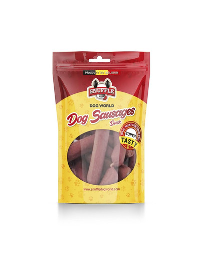 SNUFFLE Duck Sausages 80g bocconcino per cani