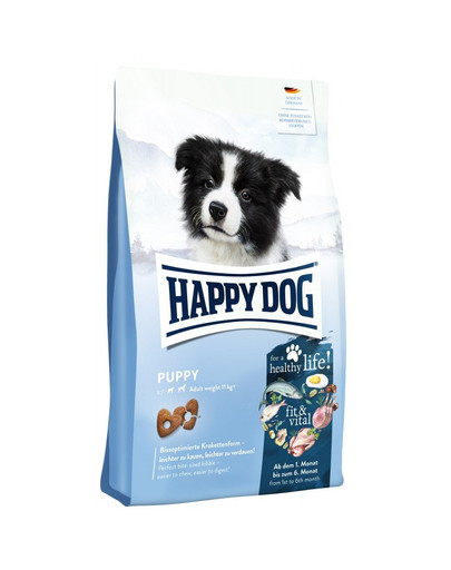 HAPPY DOG FitVital Puppy cibo secco per cuccioli 1-6 mesi 4 kg