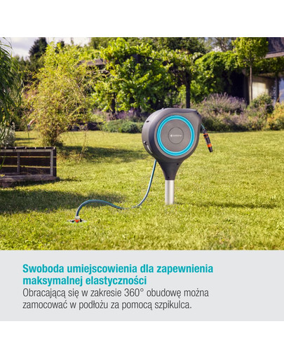 GARDENA Avvolgitubo da giardino RollUp M