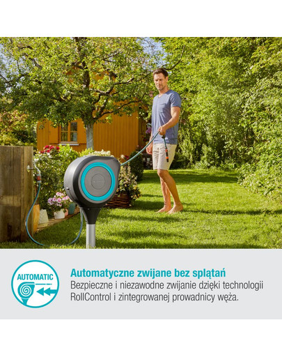 GARDENA Avvolgitubo da giardino RollUp M