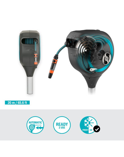 GARDENA Avvolgitubo da giardino RollUp M