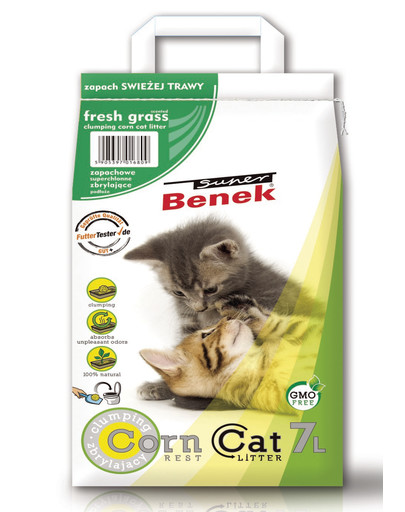 BENEK Super Corn Cat al profumo di erba fresca 7 l
