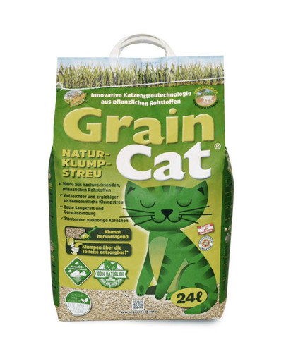 GRAIN CAT 24 l lettiera naturale di cereali
