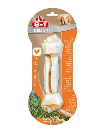 8IN1 Delizie per cani delights bone L