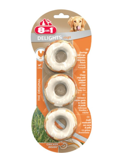 8IN1 Delights rings 3 pezzi