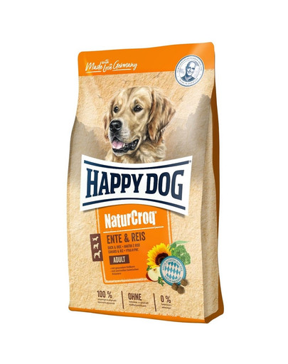 HAPPY DOG NaturCroq Anatra e riso 12 kg