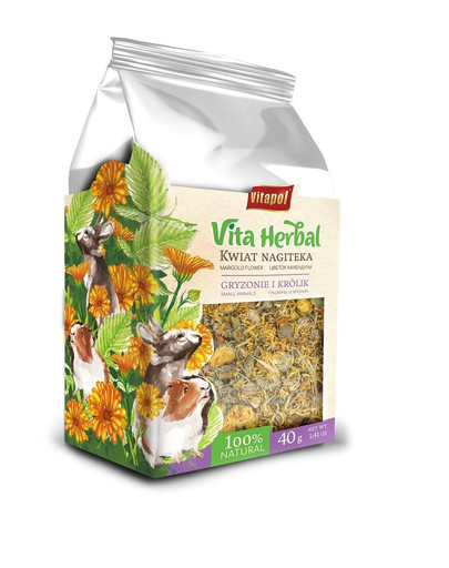 VITAPOL Vita Herbal Fiori di calendula per roditori e conigli 40g
