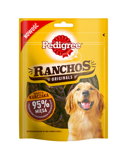 PEDIGREE Ranchos Originals 70g Snack per cani con pollo