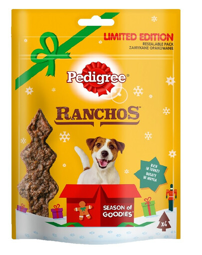 PEDIGREE Ranchos Bocconcino al gusto di tacchino per cani adulti 52 g