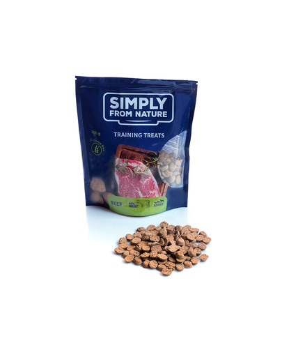 SIMPLY FROM NATURE Training Treats con manzo 300 g
