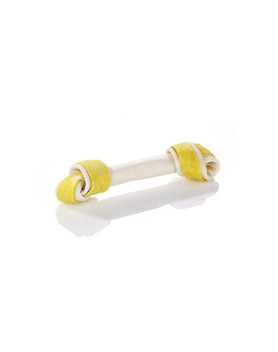 MACED Osso da masticare annodato bianco agnello 16cm