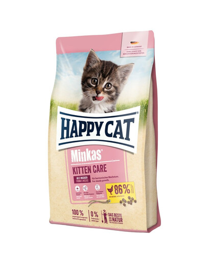 HAPPY CAT Minkas Kitten Care Pollo 10 kg