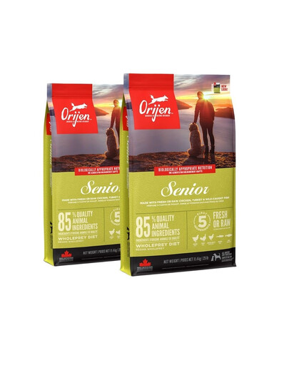 ORIJEN Senior Dog 22,8kg (2 x 11,4kg)