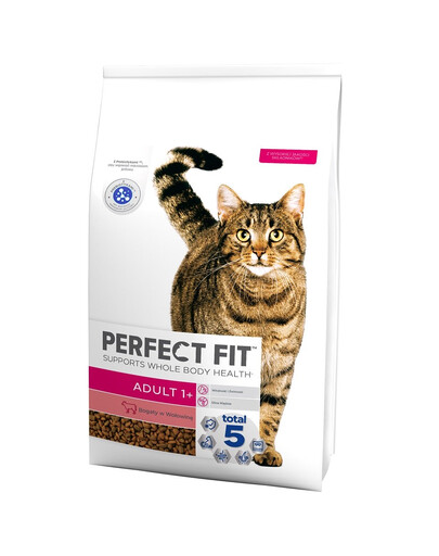 PERFECT FIT Adult 1+ Alimento secco completo ricco di manzo per gatti adulti 7kg