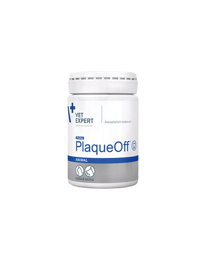 VETEXPERT PlaqueOff Animal 20g preparato organico per l'igiene orale