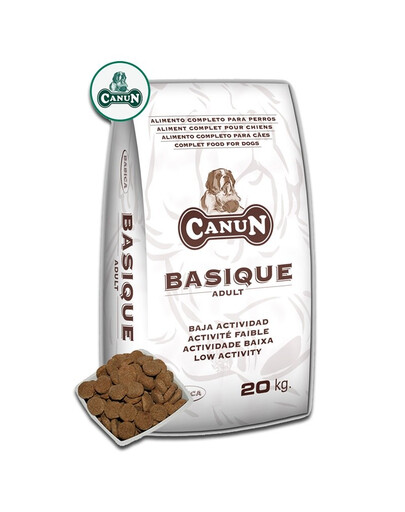 CANUN Basique 20 kg  alimenti per cani anziani e maturi
