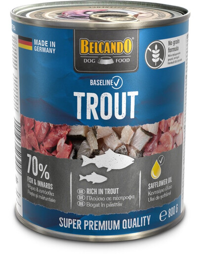 BELCANDO Baseline Trota 800g