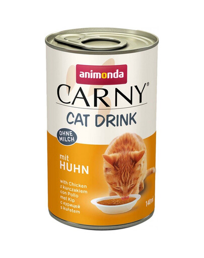 ANIMONDA Carny Cat Drink with Chicken 140 ml con pollo