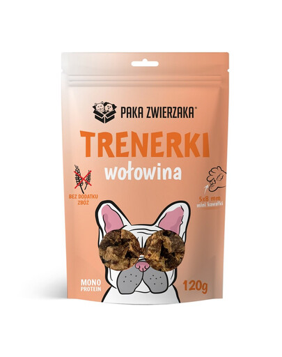 PAKA ZWIERZAKA Trainer di manzo per cani 120 g