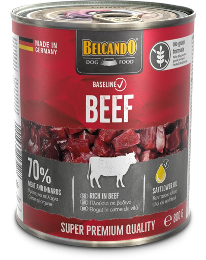 BELCANDO Baseline Manzo 800g