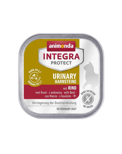 ANIMONDA Integra Protect Urinary Oxalate with Beef 100 g con manzo
