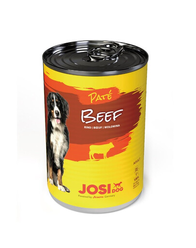 JOSERA JosiDog Paté di manzo 400 g per cani adulti