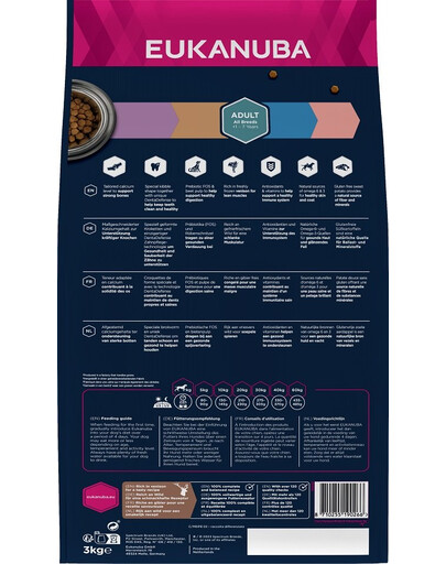 EUKANUBA Grain Free S-XL Adult Gioco 3 kg per cani adulti