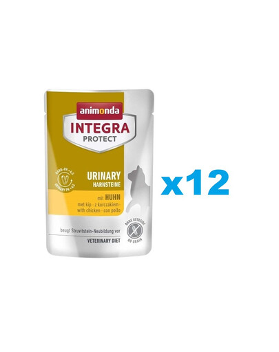 ANIMONDA Integra Protect Urinary Struvit with Chicken 12 x 85g