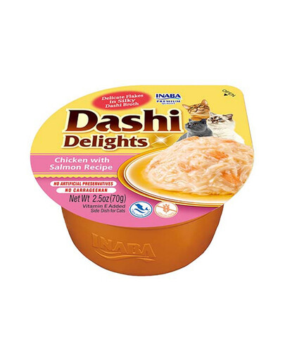INABA Cat Dashi Delights Salmone 70g
