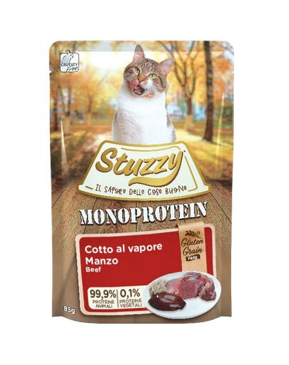 STUZZY Monoprotein Manzo 85g