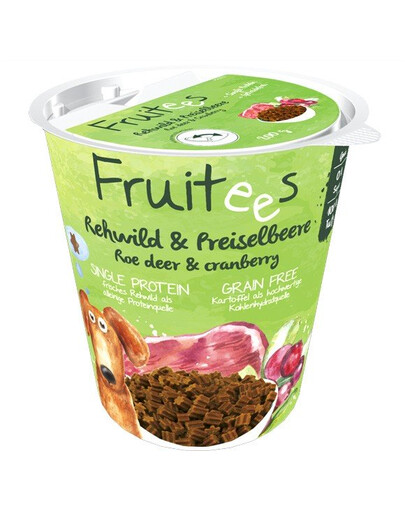 BOSCH Fruitees Snack Capriolo & mirtillo rosso 200g