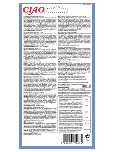 INABA Churu Pops Tuna 4 x 15g con tonno per gatti