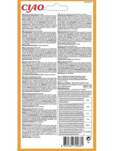 INABA Churu Pops Chicken 4 x 15g con pollo per gatti