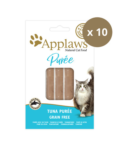 APPLAWS Cat Treat Tonno purè 10 x 8 x 7 g