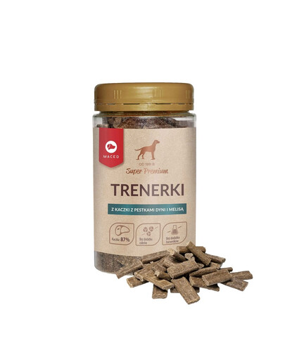 MACED Treneki z kaczki z pestkami dyni i melisą 150 g