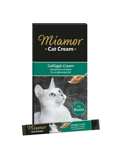 MIAMOR Cat Poultry Cream crema di pollame 6x15ml