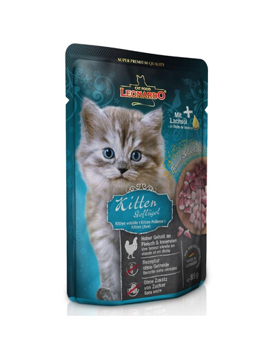 LEONARDO Finest Selection Kitten Pollame 85 g