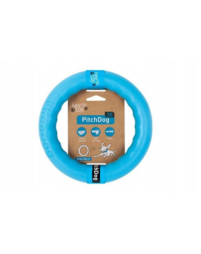 PULLER Pitch Dog blue 20` anello per cani blu 20 cm