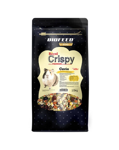 BIOFEED Royal Crispy cibo premium per porcellini d'India 10kg