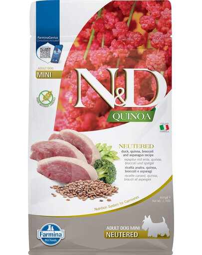FARMINA N&D Quinoa Neutered Adult Mini 800g