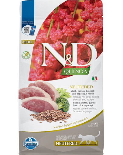 FARMINA N&D Quinoa Neutered 1.5kg