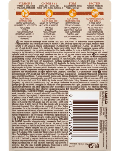 IAMS Naturally  con pollo e agnello della Nuova Zelanda in salsa 85g