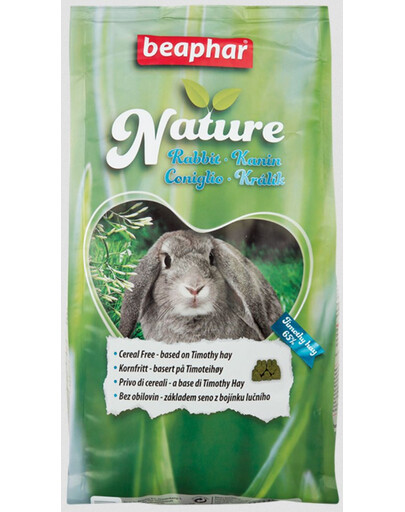 BEAPHAR Nature Cibo per conigli 1,25 kg