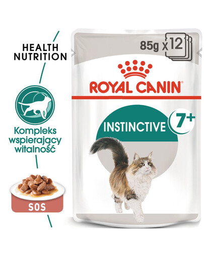 ROYAL CANIN Instinctive +7 in salsa 48x85g