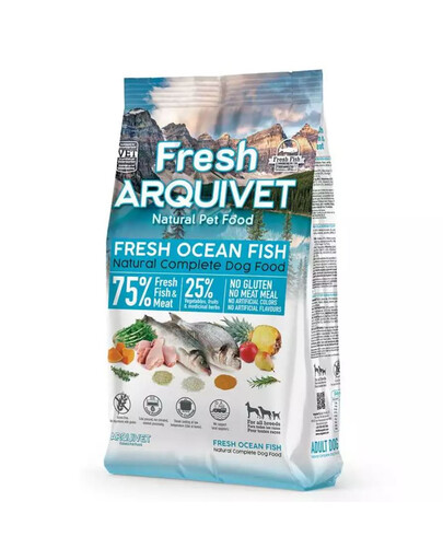 ARQUIVET Fresh Cibo semi-umido per cani Ocean Fish 10 kg
